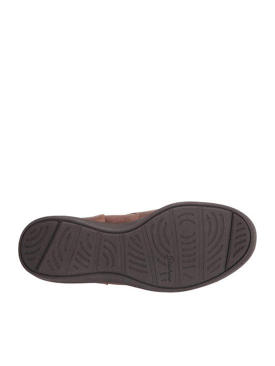 Stiefeletten Damen mit Pelz Braun