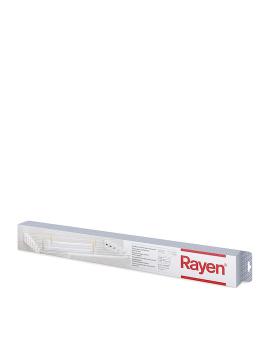 Rayen Πτυσσόμενη Απλώστρα Βιδωτή από Αλουμίνιο για το Μπαλκόνι με Μήκος Απλώματος 5m