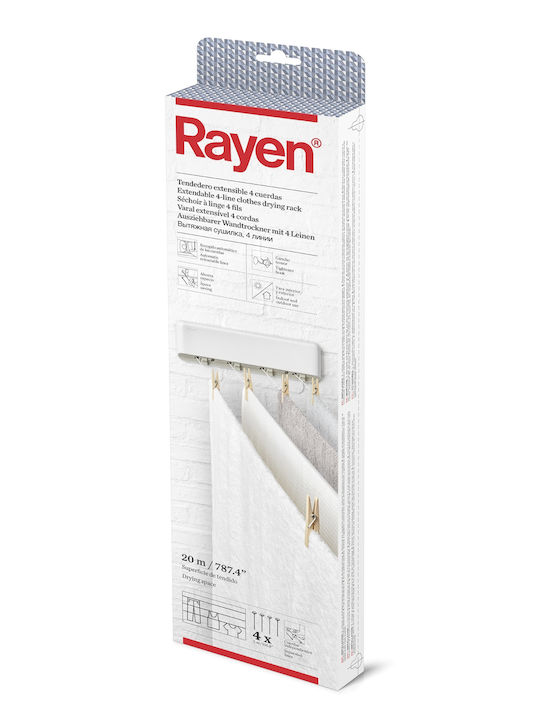 Rayen Rayen Plastic Wall Mounted Balcony Railings with Hanging Length 20m