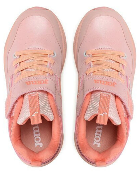 Ferro Παιδικά Sneakers με Σκρατς Ροζ