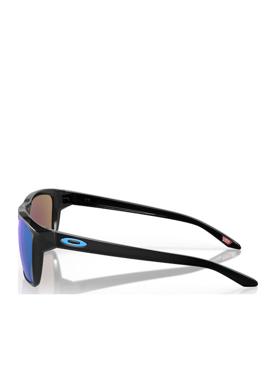 Oakley Sylas Men's Sunglasses with Black Plastic Frame and Blue Mirror Lens OO9448-24