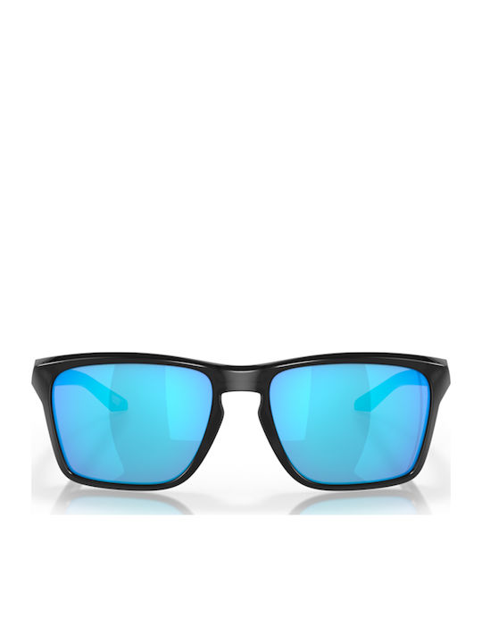 Oakley Sylas Men's Sunglasses with Black Plastic Frame and Blue Mirror Lens OO9448-24