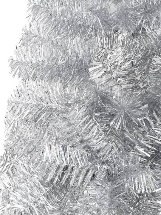 Christmas Tree Wall 150cm with 176 Branches Silver
