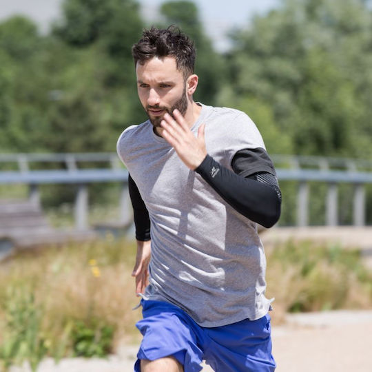 Reebok Μανίκι Συμπίεσης Βραχίονα σε Μαύρο χρώμα RRSL-13025