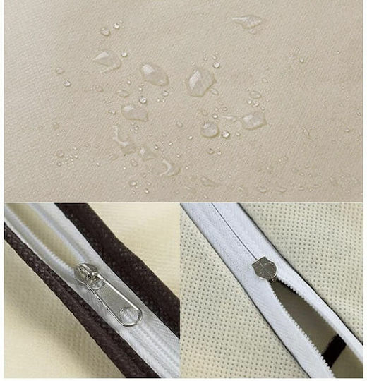 Viosarp material textil Atârnare Husă pentru Costume în Culoare Ecru 60x137cm 1buc