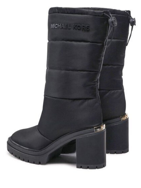 Holt Quilted Boot Cizme dama Negre