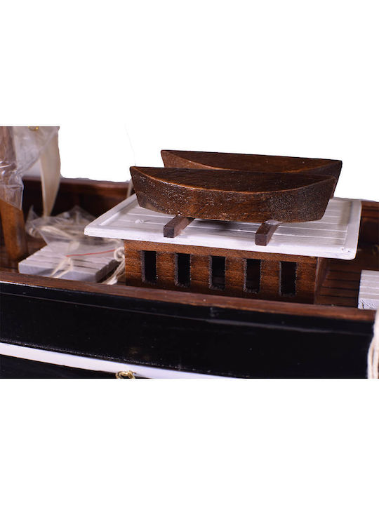 Cutty Sark Christmas Boat Sailboat Wooden 83x105cm