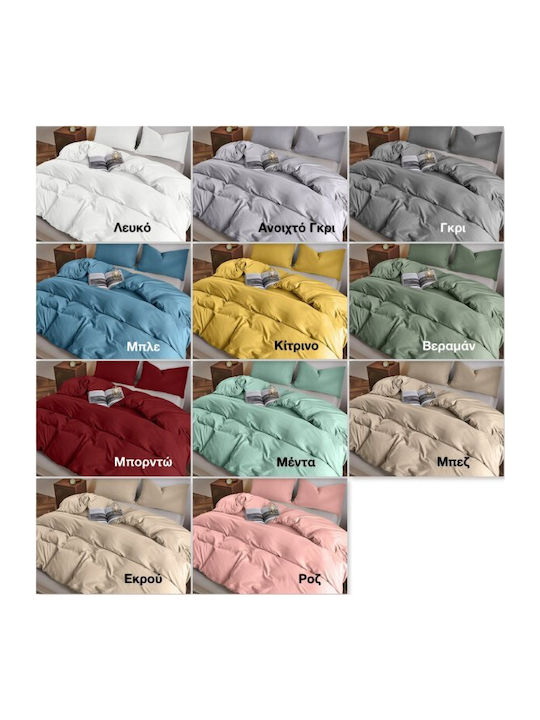 Lino Home Sheet Super-Double with Elastic 160x200+32cm. Moderna Petrol