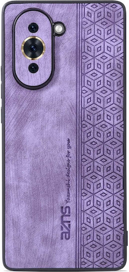 AZNS Back Cover Δερματίνης Μωβ (Huawei Nova 10 Pro)