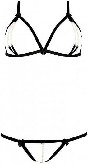Anais Apparel Polyos Set Sexy Dessous-Set Black