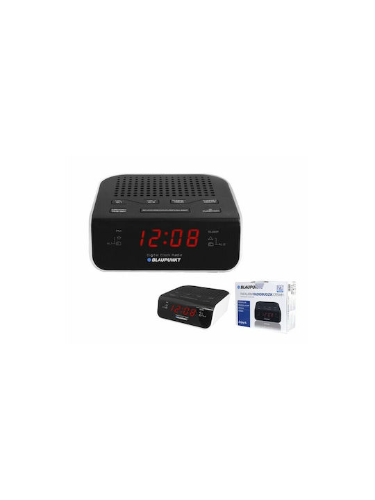 Blaupunkt CR5WH Επιτραπέζιο Ψηφιακό Ρολόι με Ξυπνητήρι & Ραδιόφωνο CR5WH