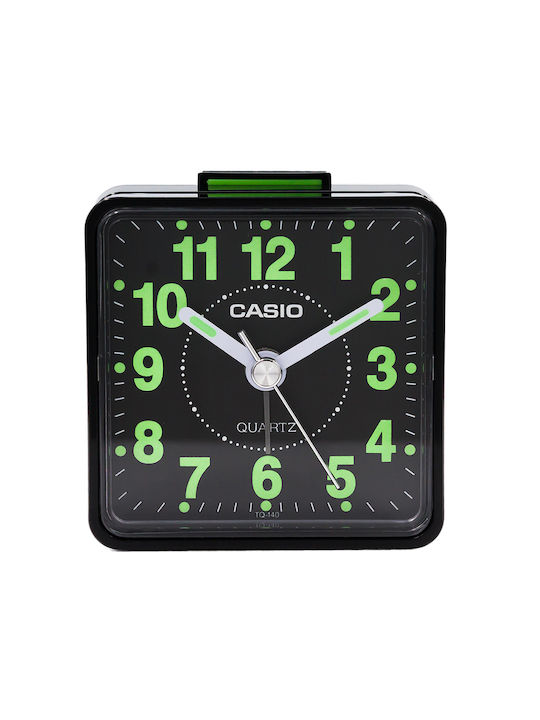 Casio Επιτραπέζιο Ρολόι με Ξυπνητήρι TQ-140-1EF
