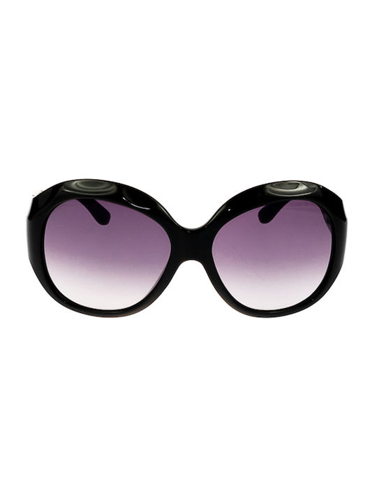 Vogue Women's Sunglasses with Black Plastic Frame and Purple Gradient Lens VO2565/S/B W44/11