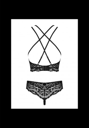 Obsessive Giully Секси Комплект Бельо Black 158911