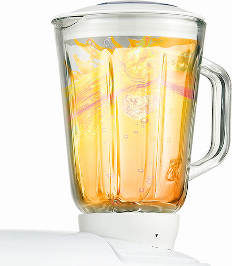 Hoomei Mixează 1300W cu Vas din Oțel Inoxidabil 6.5lt