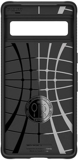 Spigen Rugged Armor Back Cover Σιλικόνης 2mm Matte Black (Google Pixel 7)