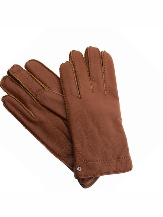 Samsonite Ταμπά Ανδρικά Δερμάτινα Γάντια