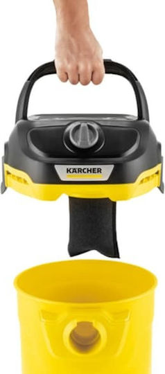 Karcher V-12/2/18 Vacuum Wet / Dry 1000W with Plastic Bin 12lt