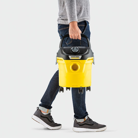 Karcher V-12/2/18 Vacuum Wet / Dry 1000W with Plastic Bin 12lt