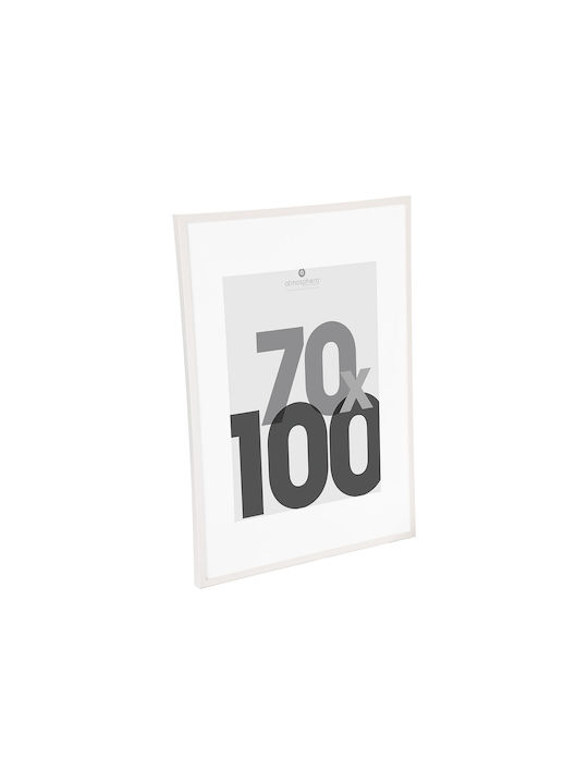 Wooden Photo Frame with White Frame