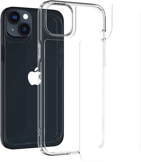 Spigen Quartz Hybrid Umschlag Rückseite Silikon Matte Clear (iPhone 14 Plus)