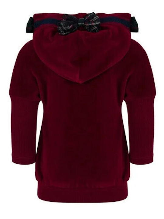 Lapin Sweatshirt Kids Dress Long Sleeve Red