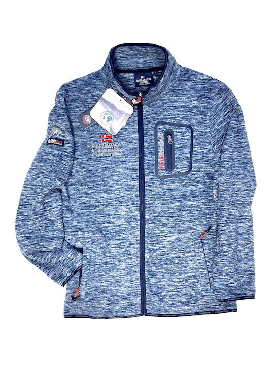 Jackets men's or unisex NAUTICA ITALIANA K.919293 FLEECE in RAF