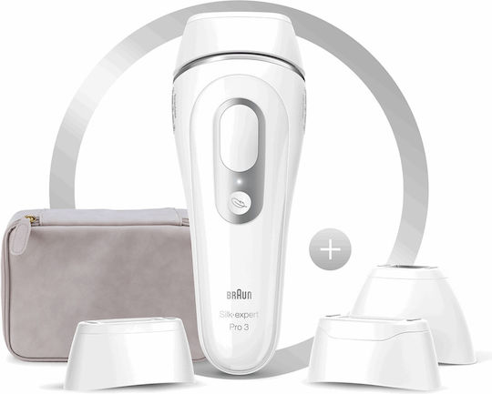 Braun Silk Expert Pro 3 IPL Set de epilare Epilator pentru față, corp și bikini PL3230