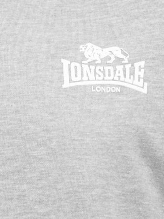 Lonsdale Longridge Ανδρικό Φούτερ Γκρι