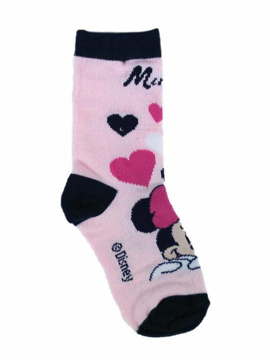 Disney Girls 5 Pack Knee-High Socks Multicolour
