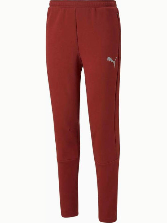 Puma Evostripe Sweatpants Red