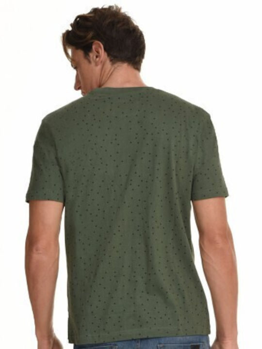 Biston Men's Short Sleeve T-shirt Khaki