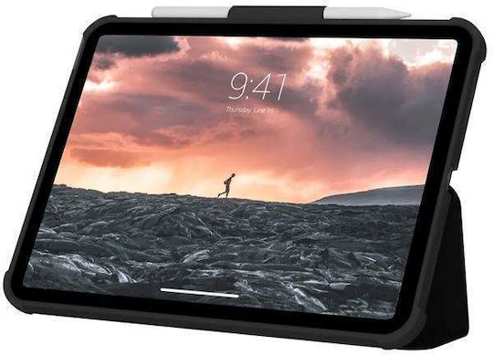 UAG Plyo Flip Cover Ανθεκτική Μαύρο / Διάφανο (iPad 2022 10.9'' / iPad Air 2013 9,7")