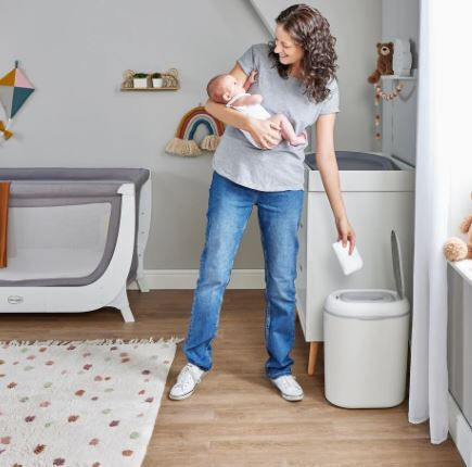 Shnuggle Windelabfalleimer Weiß 1Stück