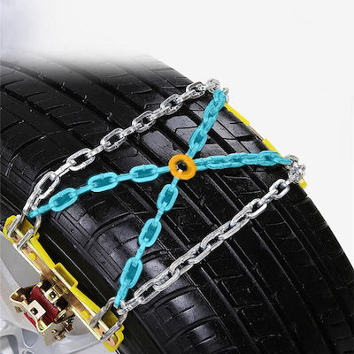 220 - 275mm Tire Traction Chains for Passenger Car 8pcs