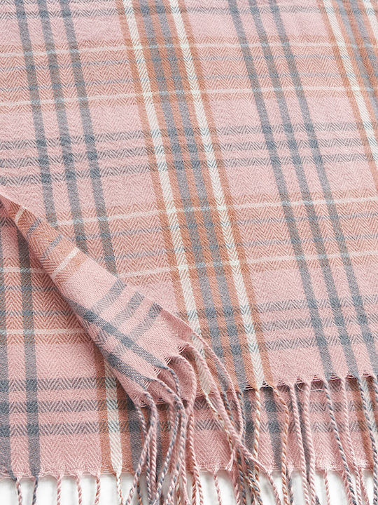 Verde 06-0958 Women's Wool Scarf Pink