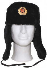 MFH Russian Fur Ловни шапки Черен