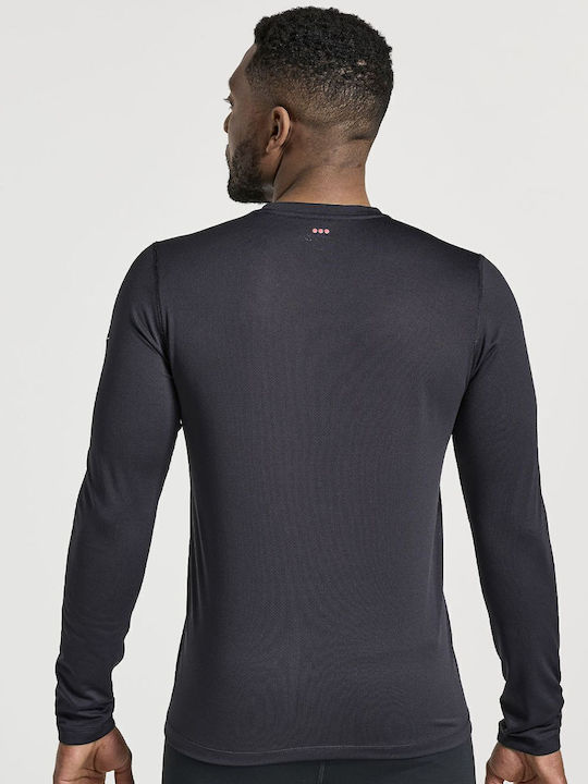Saucony Stopwatch T-shirt Black