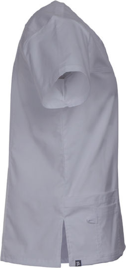 Be Unique Men's Gray Medical Blouse Cotton and Polyester