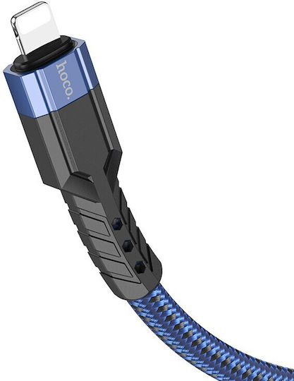 Hoco U110 Braided USB-C to Lightning Cable 20W Μπλε 1.2m