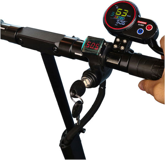 Lampa Magicar Elektroroller 800W mit 25km/h Höchstgeschwindigkeit und 40km Reichweite in Schwarz