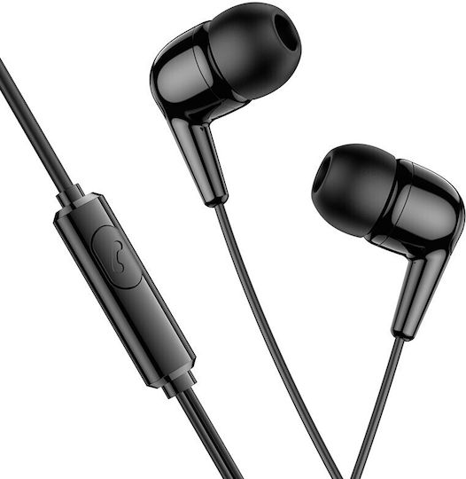 Hoco M97 In-Ear Freihändig Kopfhörer mit Stecker 3.5mm Schwarz