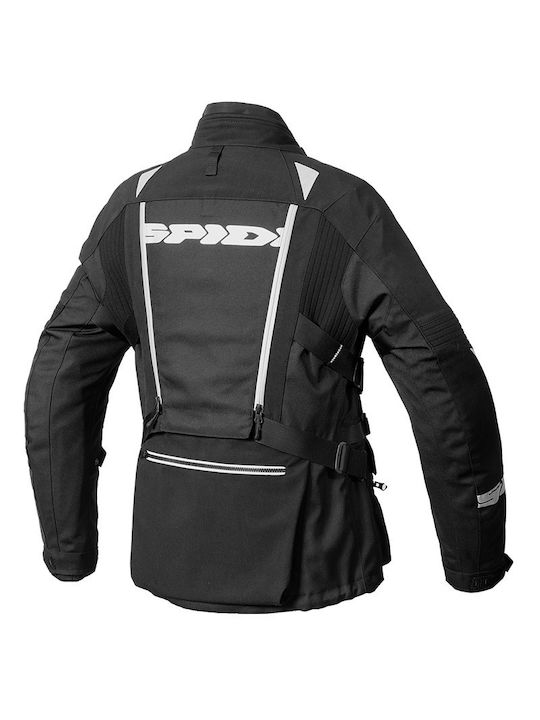 Spidi Allroad Winter Herren Motorradjacke Wasserdicht Schwarz