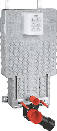 Grohe Uniset Εντοιχιζόμενο Πλαστικό Καζανάκι Ορθογώνιο Χαμηλής Πίεσης
