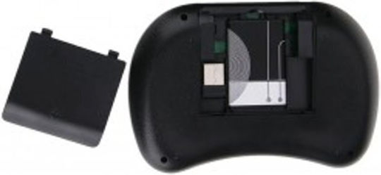 Mini Backlit Ασύρματο Πληκτρολόγιο με Touchpad Αγγλικό US