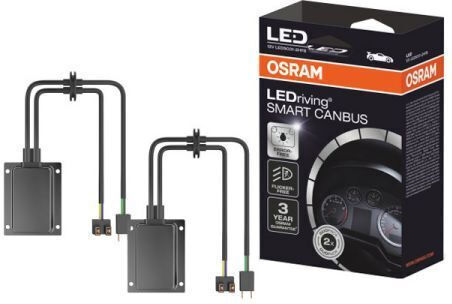 Osram Αντάπτορες Λάμπας Αυτοκινήτου LED H7 για Smart 2τμχ