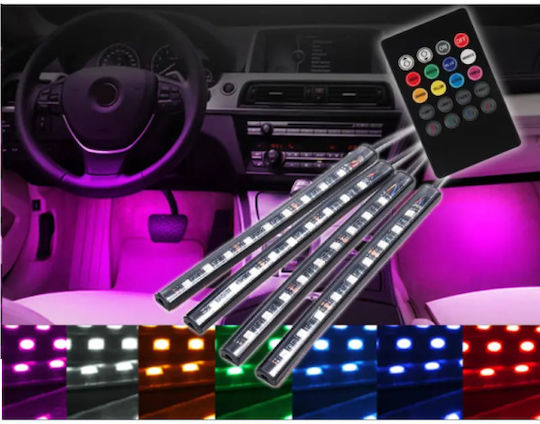 Interior Decorative Car Lighting System RGB
