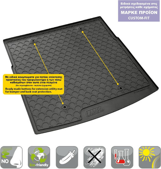 Lampa Trunk Mat Tray Type for Skoda Karoq 2017+ Black