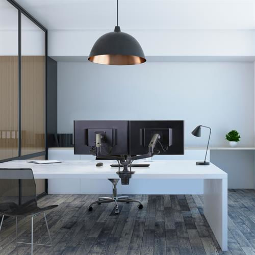 Ergotron LX Βάση Γραφείου για 2 Οθόνες έως 27" με Βραχίονα