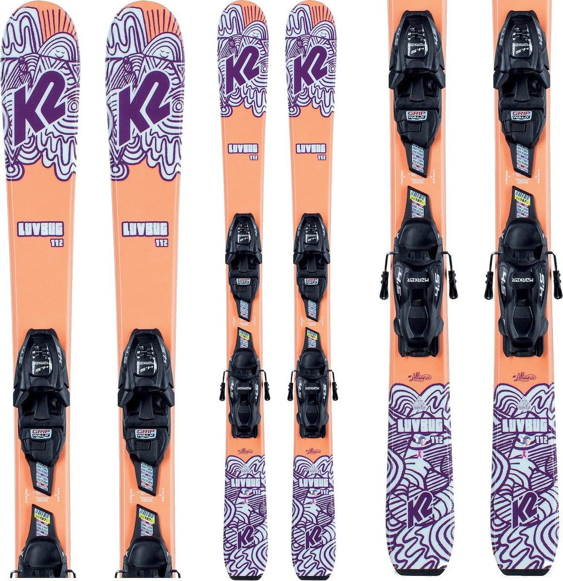K2 Luv Bug Children's Ski Boots with Bindings FDT 7.0 | Skroutz.mt